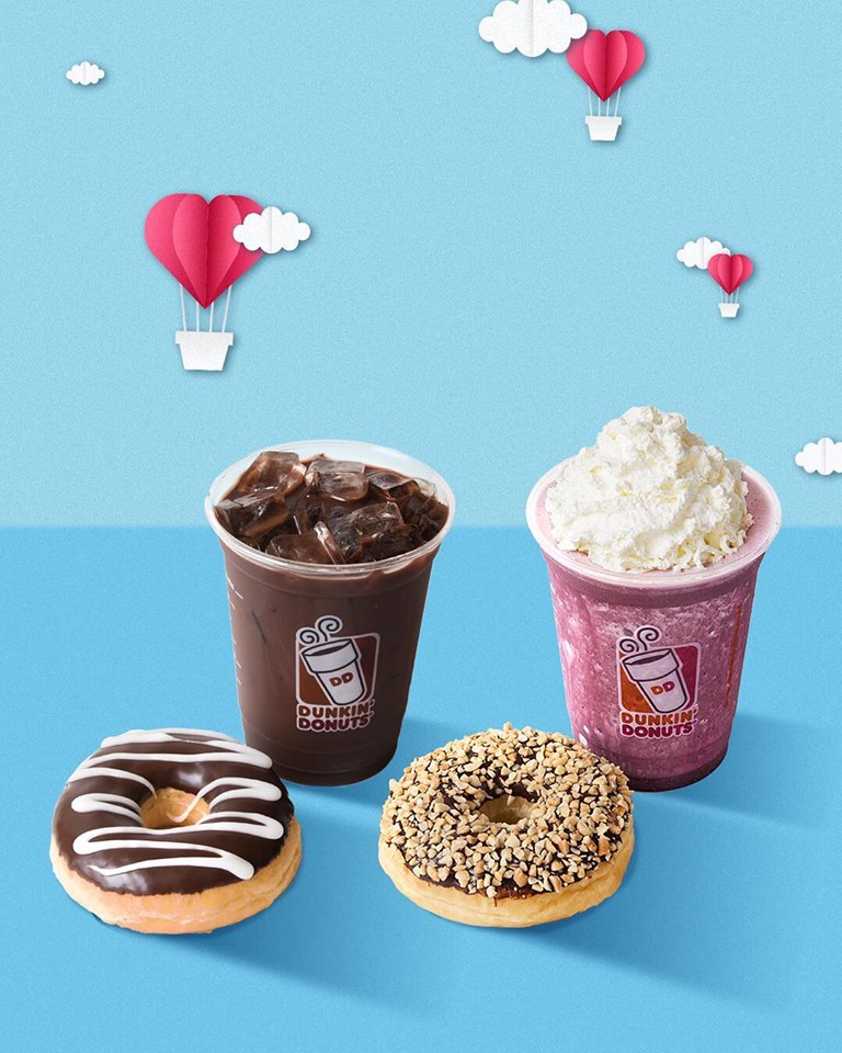 Promo Dunkin' Donuts Beli 1 Gratis 1 Minuman