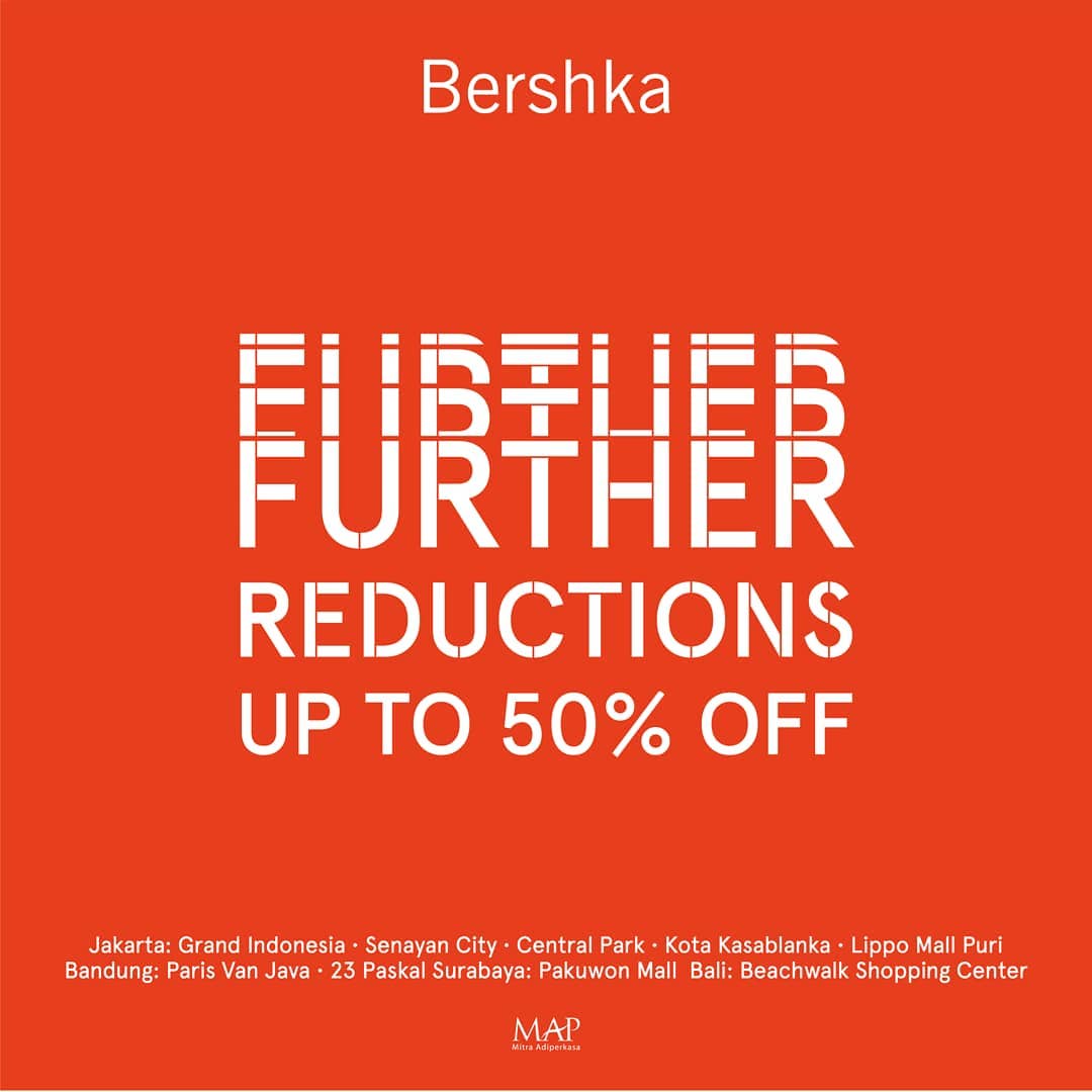 Promo Bershka Diskon hingga 50%