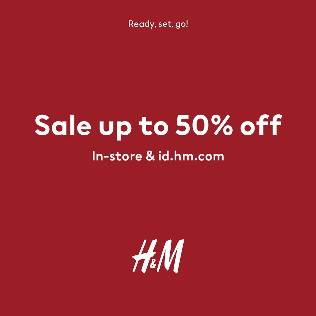 Promo H&M Diskon Hingga 50%