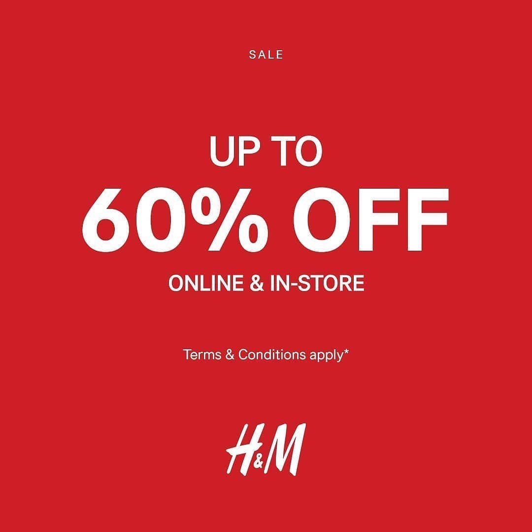 Promo H&M Diskon Hingga 60%
