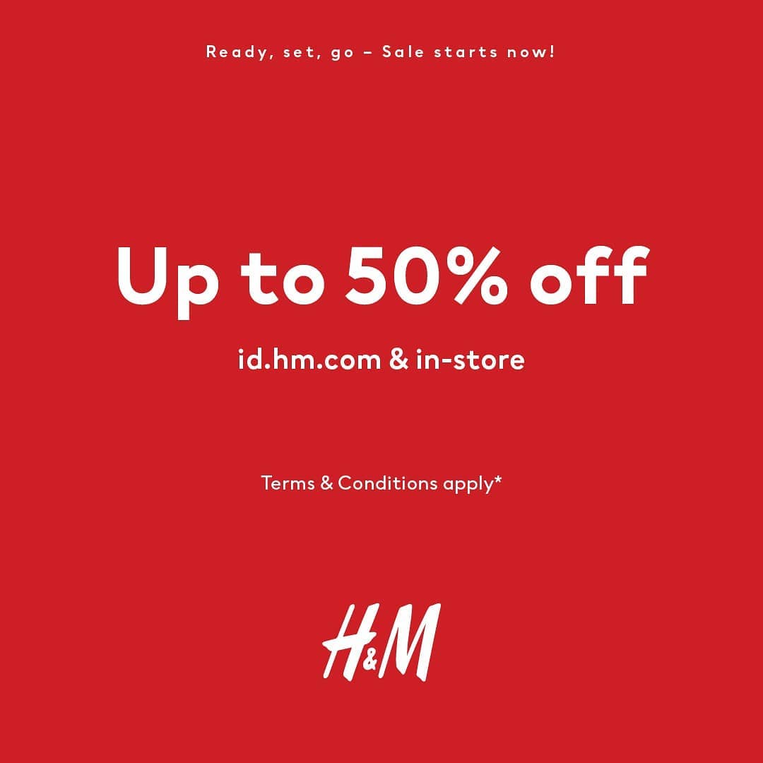 Promo H&M Diskon Hingga 50%