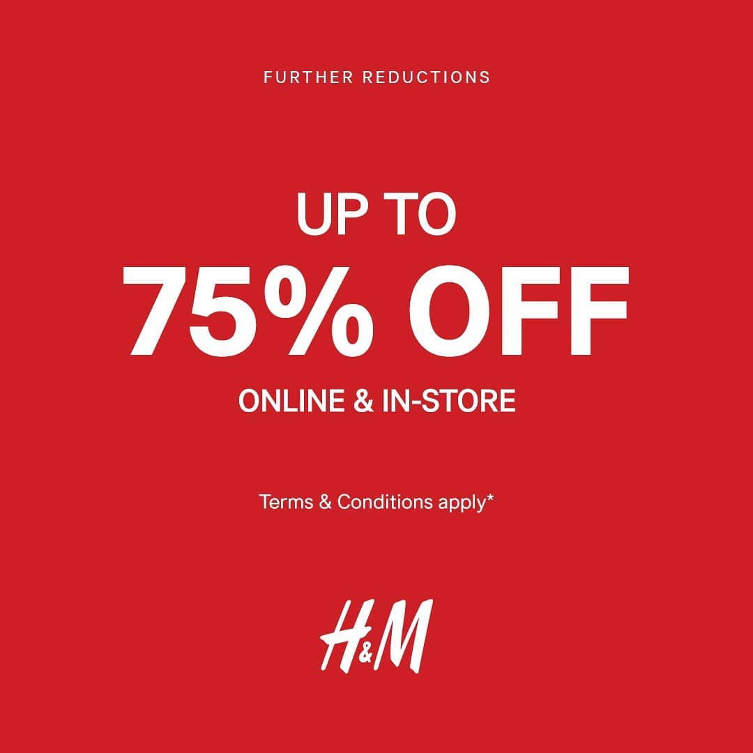 Promo H&M Diskon Hingga 75%