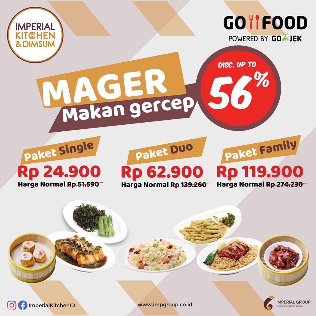 Promo Imperial Kitchen Paket Mager Mulai Rp24.900