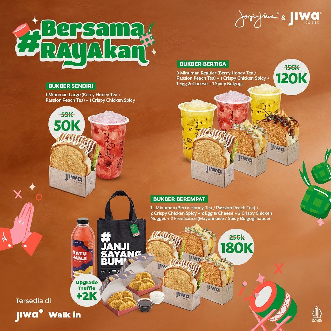 Promo Kopi Janji Jiwa Varian Bersama Rayakan Mulai Rp50.000