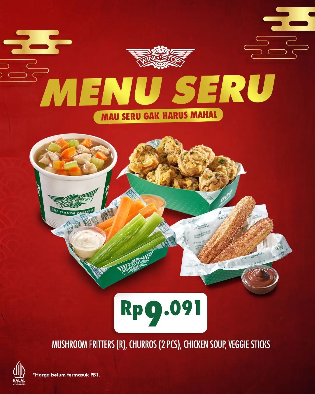 Promo Wingstop Menu Seru Mulai Rp9.091