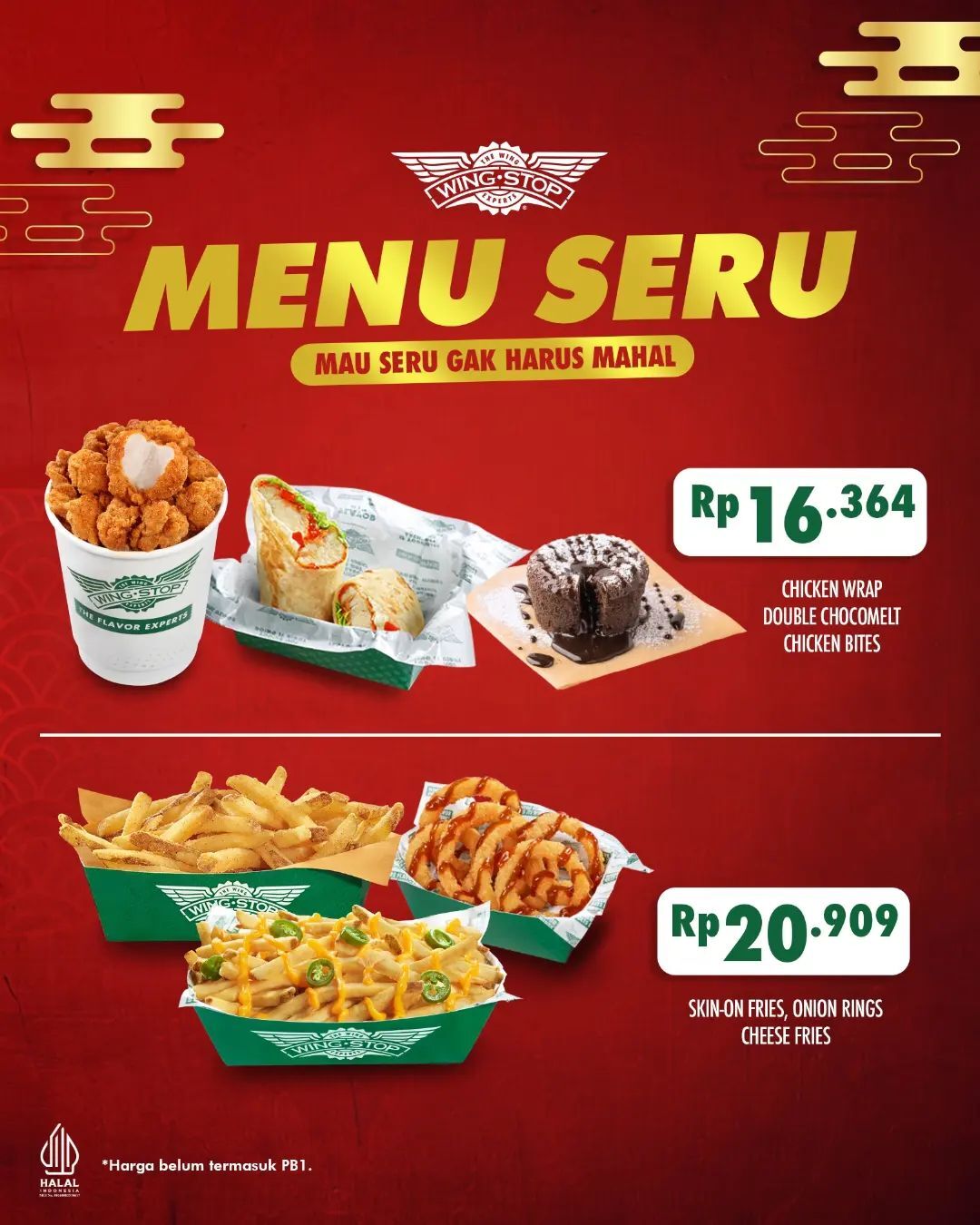 Promo Wingstop Menu Seru Mulai Rp9.091